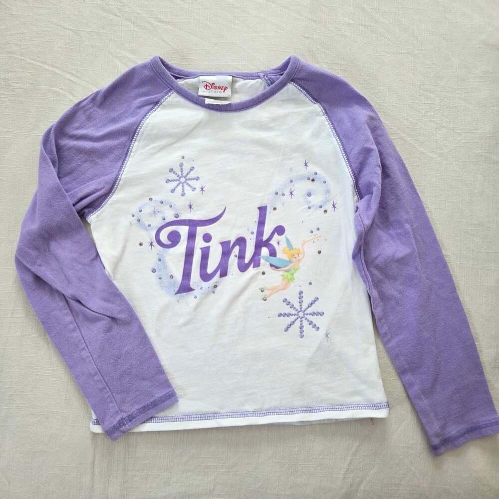 Y2k Tinkerbell Cotton Long Sleeve 5t/6